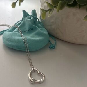 Tiffany & Co. Elsa Peretti Open Heart Pendants